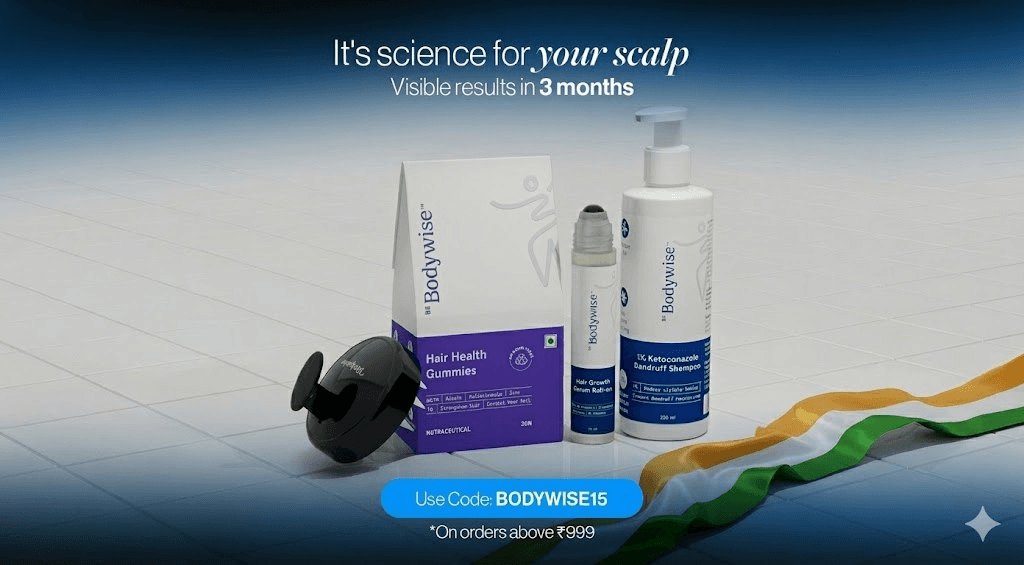 Be Bodywise Coupon code : 15% OFF on Hair Care with BODYWISE15