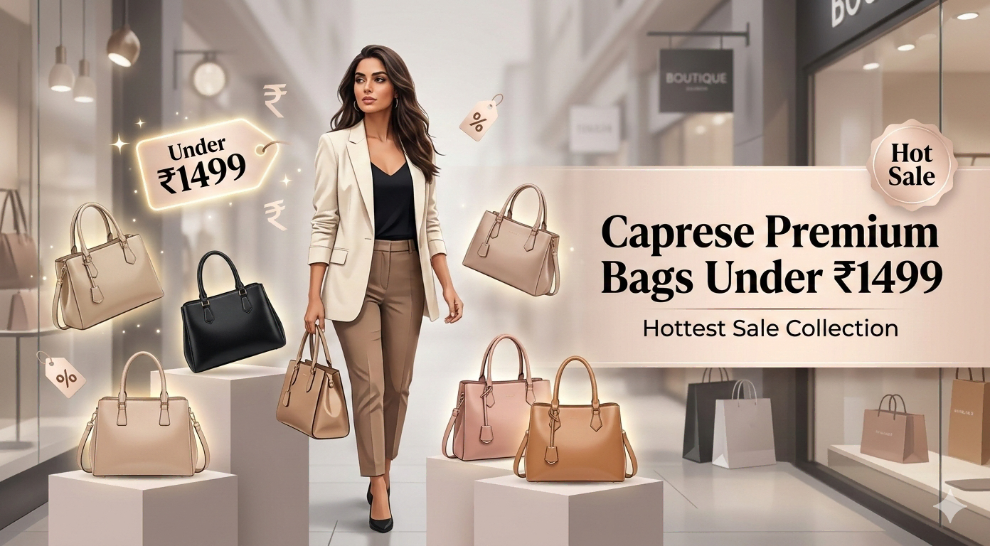 Caprese Premium Bags Under ₹1499 | Hottest Sale Collection