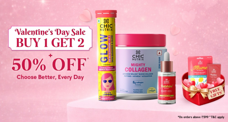 Chicnutrix Valentine’s Day Sale: Buy 1 Get 2 + 50% OFF on All Products