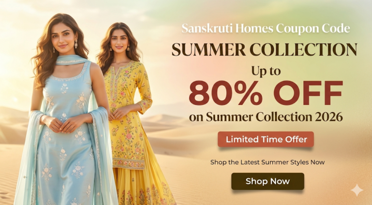 Sanskruti Homes Coupon Code: Massive 80% Summer Sale 2026