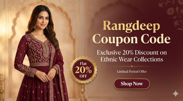 Rangdeep Coupon Code: Exclusive 20% Discount on Ethnic Wear Collections