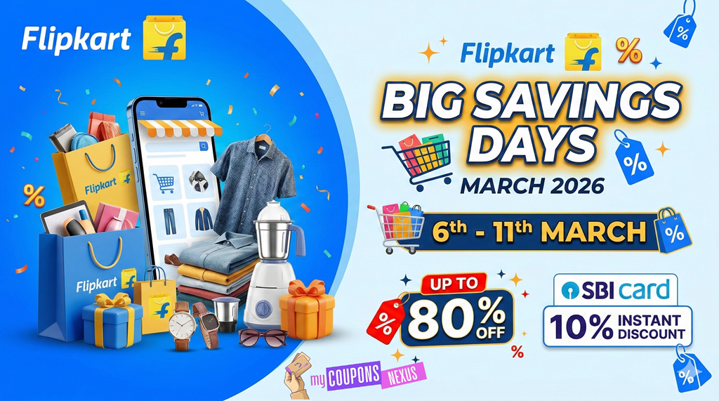 Flipkart Big Savings Days Sale March 2026