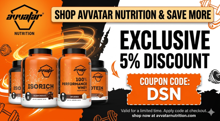 Shop Avvatar Nutrition & Save More – Exclusive 5% Discount Code DSN