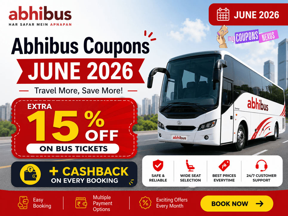 Abhibus Coupons June 2026
