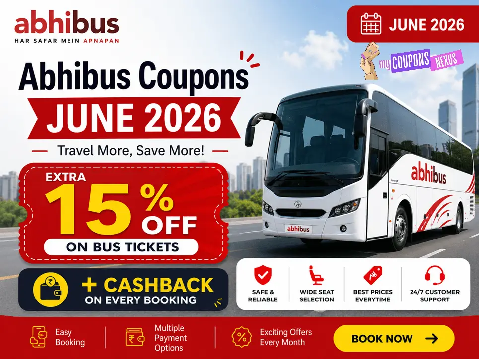 Abhibus Coupons June 2026