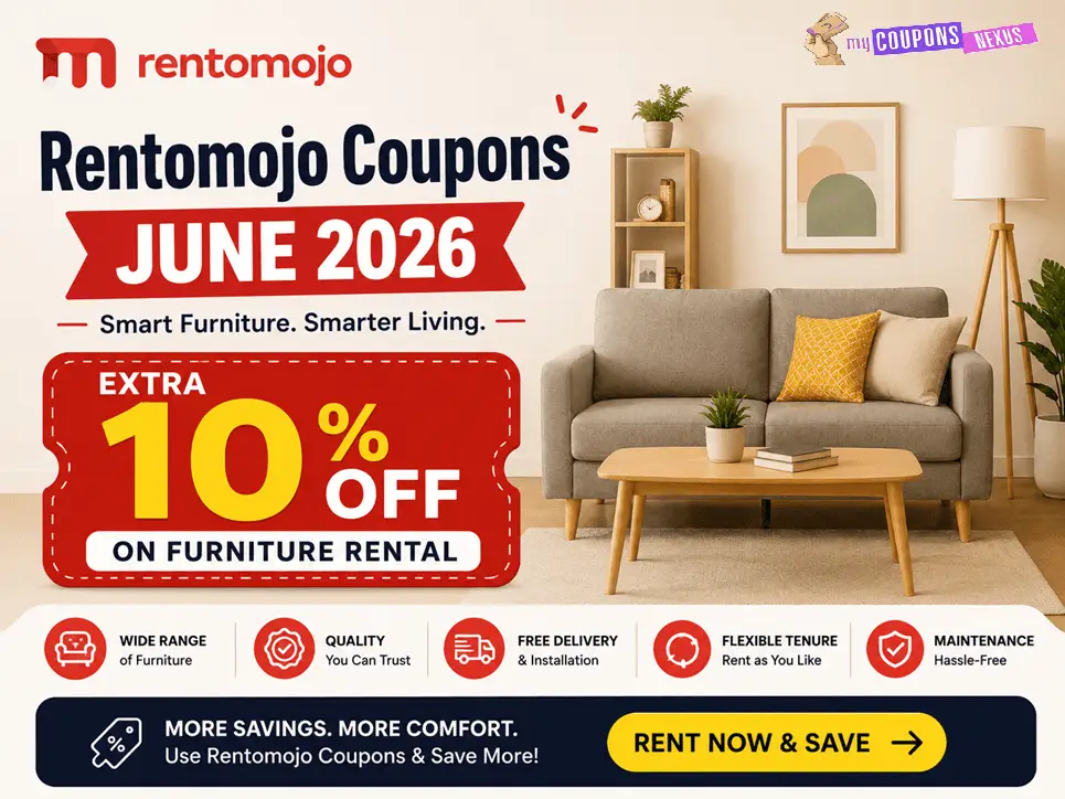Rentomojo Coupons
