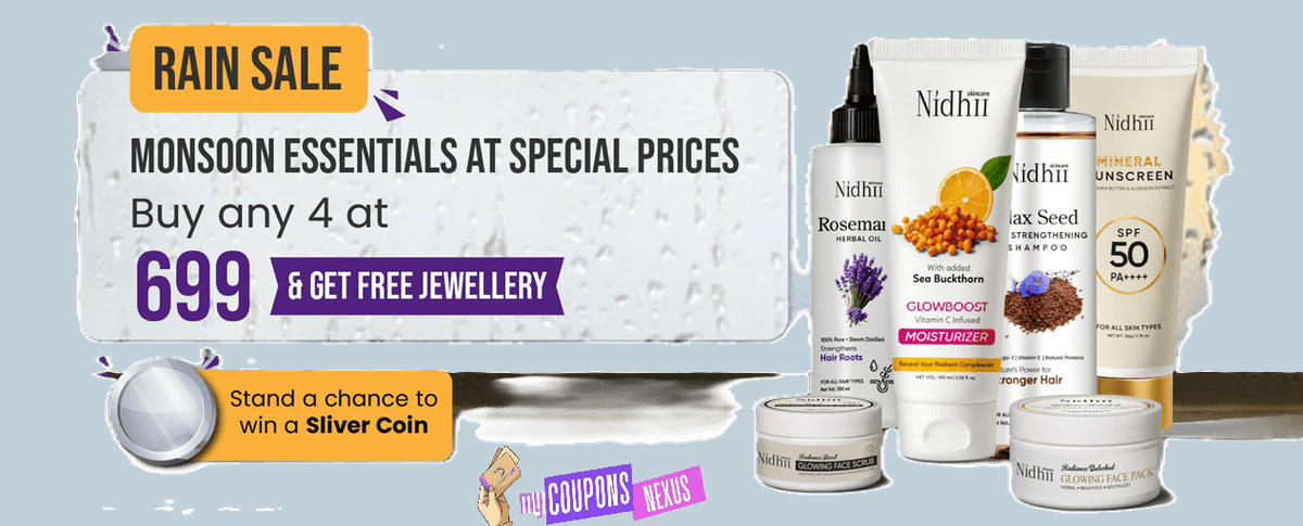 Nidhii Skincare Coupons & Discount Codes