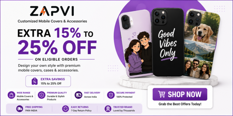 Zapvi Coupon & Offers – Extra 15% to 25% Off