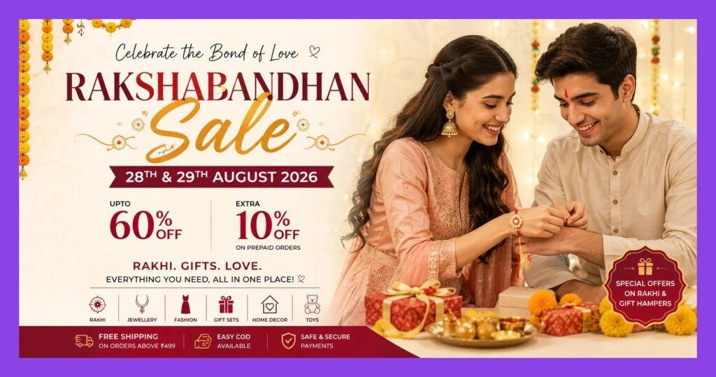 Couturier Design Raksha Bandhan Sale 2026
